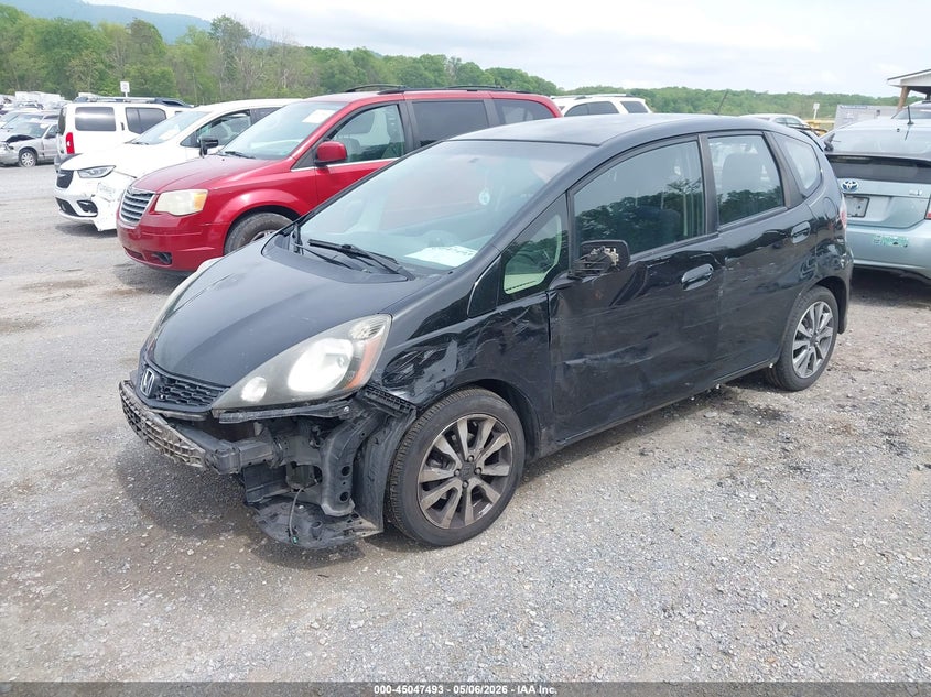 2012 Honda Fit VIN JHMGE8H59CC011854 IAAI salvage auction — FRONT END, Clear (Virginia), sold $875 on 2026-07-07 (photo 2)