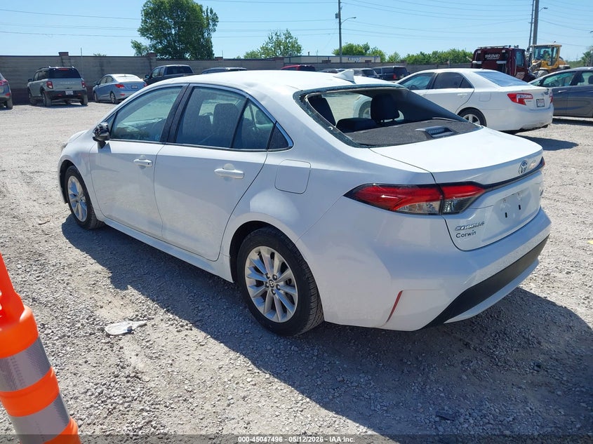 2021 Toyota Corolla VIN 5YFFPMAE5MP232368 IAAI salvage auction — HAIL, Clear (Missouri), sold $8,700 on 2026-07-06 (photo 3)