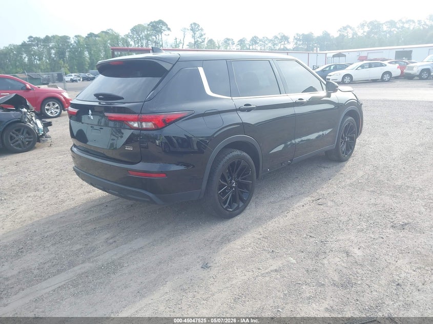 2022 Mitsubishi Outlander VIN JA4J3UA82NZ055635 IAAI salvage auction — FRONT END, Salvage (Texas), sold $5,000 on 2026-07-28 (photo 4)