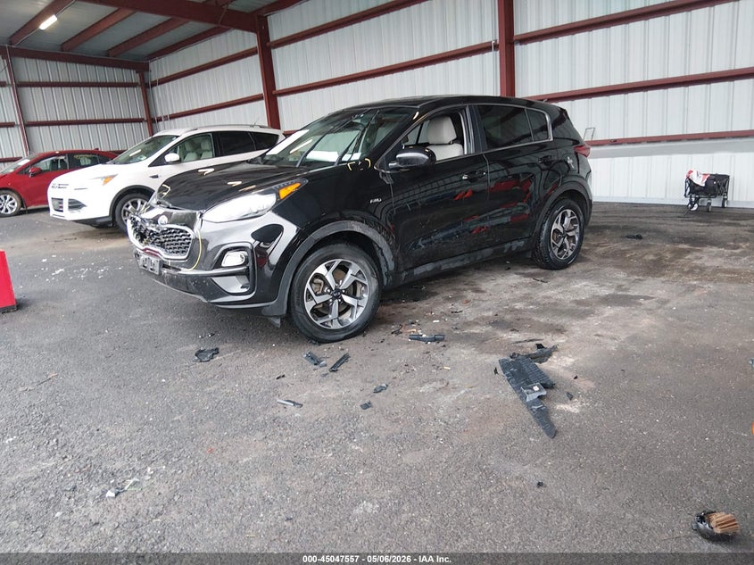 2021 Kia Sportage VIN KNDPMCACXM7892753 IAAI salvage auction — FRONT END, Mv-907A (New York), sold $5,150 on 2026-07-09 (photo 2)