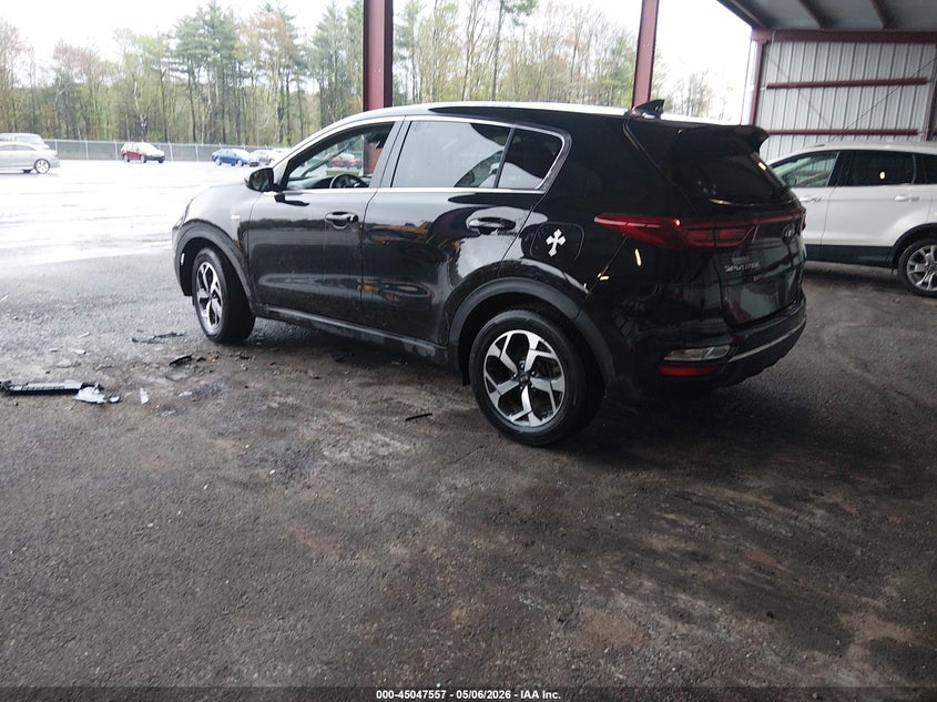 2021 Kia Sportage VIN KNDPMCACXM7892753 IAAI salvage auction — FRONT END, Mv-907A (New York), sold $5,150 on 2026-07-09 (photo 3)