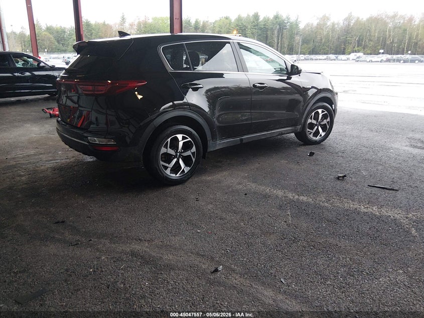2021 Kia Sportage VIN KNDPMCACXM7892753 IAAI salvage auction — FRONT END, Mv-907A (New York), sold $5,150 on 2026-07-09 (photo 4)
