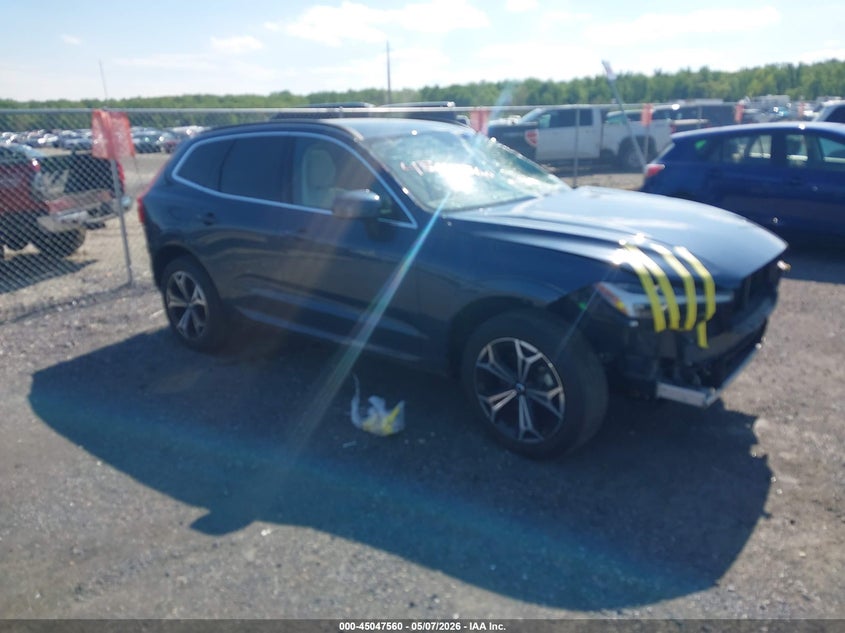 2022 Volvo Xc60 VIN YV4L12RK8N1960577 IAAI salvage auction — FRONT END, Salvage - Greater Than 75% (Maryland), sold $7,800 on 2026-07-30 (photo 1)