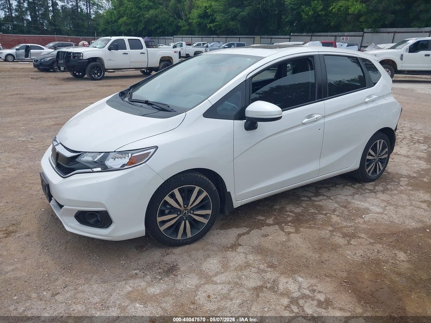 2019 Honda Fit VIN 3HGGK5H85KM715745 IAAI salvage auction — REAR END, Original (Texas), sold $4,450 on 2026-07-05 (photo 2)