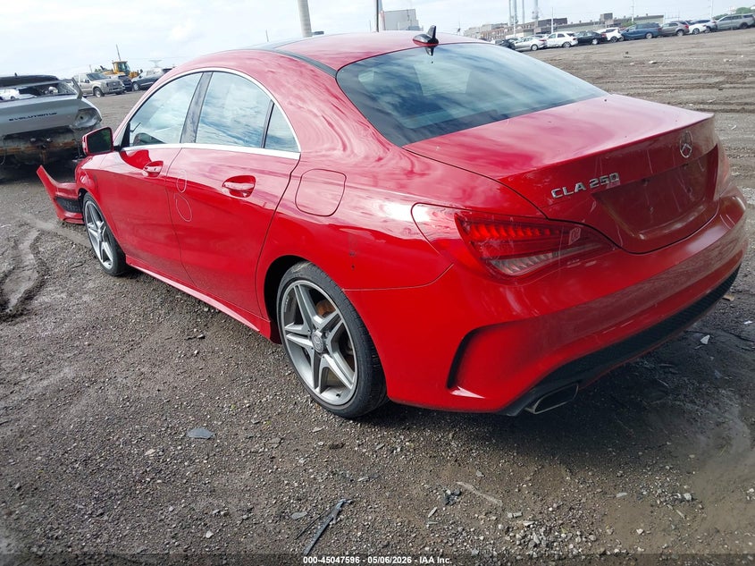 2014 Mercedes-benz Cla-klasse VIN WDDSJ4EB8EN040141 IAAI salvage auction — FRONT END, Salvage (Indiana), sold $1,325 on 2026-07-15 (photo 3)