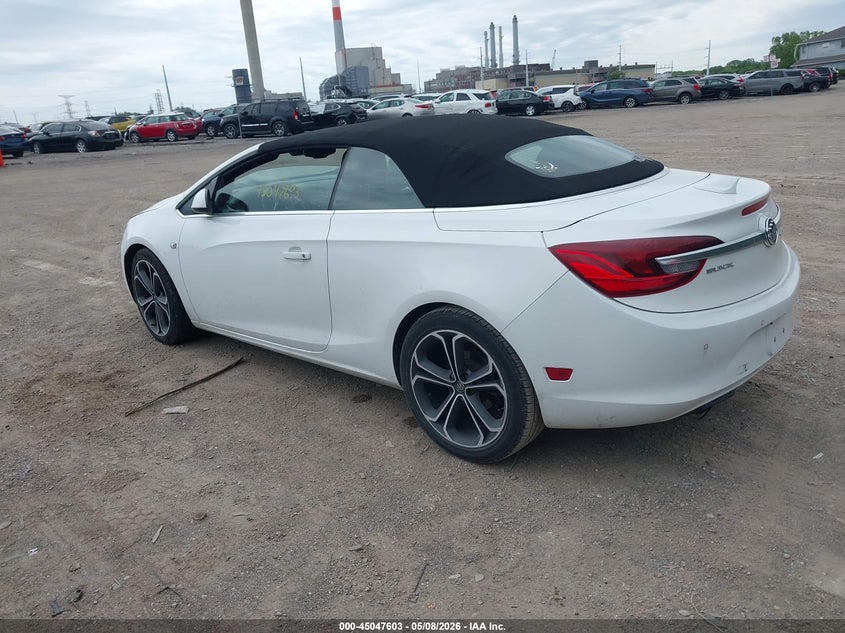 2016 Buick Cascada VIN W04WT3N5XGG036927 IAAI salvage auction — FRONT END, Salvage (Indiana), sold $3,150 on 2026-07-22 (photo 3)