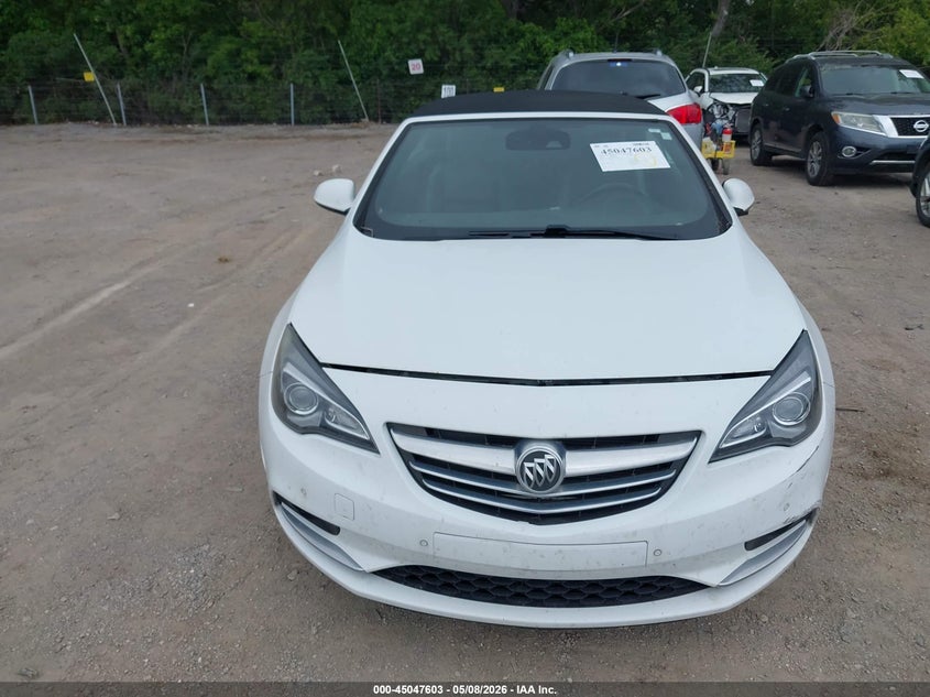 2016 Buick Cascada VIN W04WT3N5XGG036927 IAAI salvage auction — FRONT END, Salvage (Indiana), sold $3,150 on 2026-07-22 (photo 6)