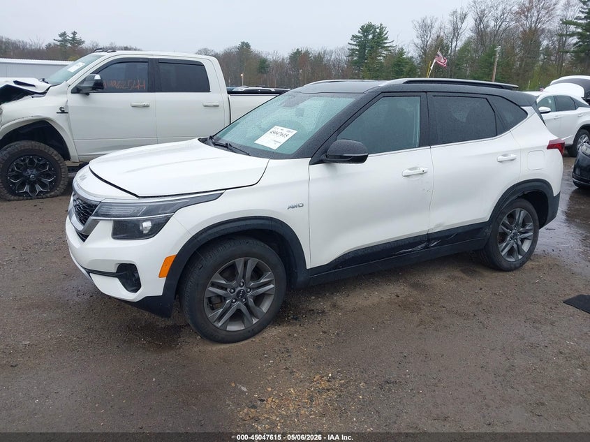2023 Kia Seltos VIN KNDEUCAA1P7355196 IAAI salvage auction — UNDERCARRIAGE, Salvage (Massachusetts), sold $10,000 on 2026-07-10 (photo 2)