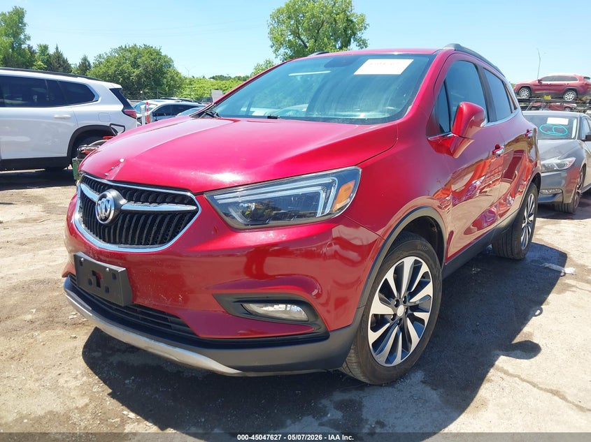 2019 Buick Encore VIN KL4CJGSM5KB911638 IAAI salvage auction — FRONT END, Clear (Oklahoma), sold $1,600 on 2026-07-22 (photo 2)