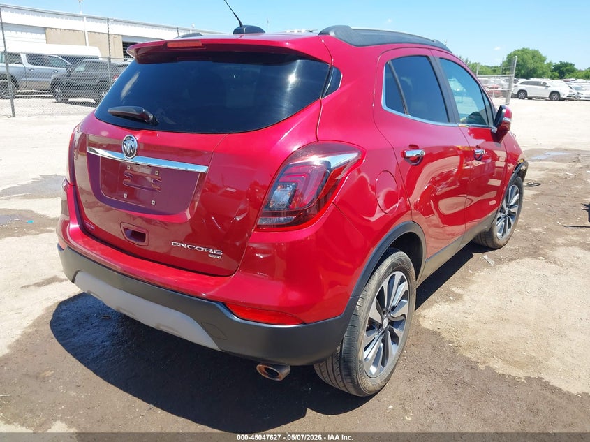 2019 Buick Encore VIN KL4CJGSM5KB911638 IAAI salvage auction — FRONT END, Clear (Oklahoma), sold $1,600 on 2026-07-22 (photo 4)