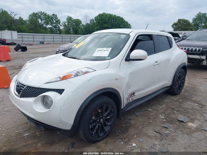 2014 Nissan Juke VIN JN8AF5MV9ET358133 IAAI salvage auction — LEFT SIDE, Salvage (Georgia), sold $850 on 2026-07-15 (photo 2)