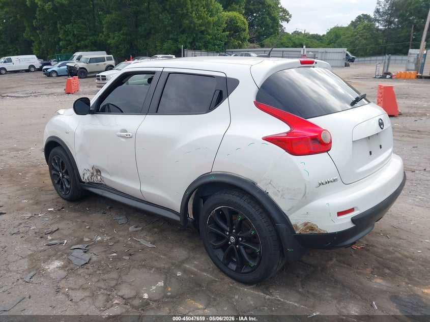 2014 Nissan Juke VIN JN8AF5MV9ET358133 IAAI salvage auction — LEFT SIDE, Salvage (Georgia), sold $850 on 2026-07-15 (photo 3)