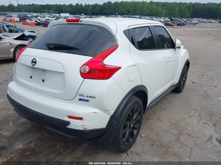 2014 Nissan Juke VIN JN8AF5MV9ET358133 IAAI salvage auction — LEFT SIDE, Salvage (Georgia), sold $850 on 2026-07-15 (photo 4)