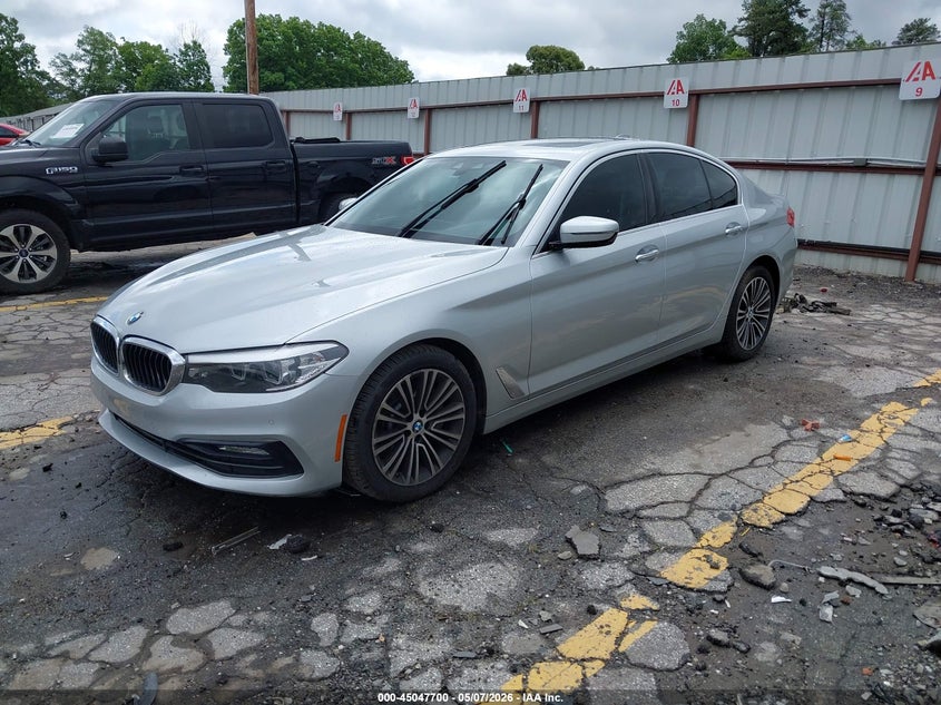 2018 BMW 5er VIN WBAJA5C51JWA35733 IAAI salvage auction — REAR END, Salvage (Georgia), sold $7,650 on 2026-07-15 (photo 2)