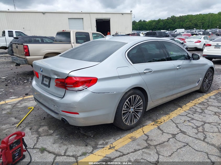 2018 BMW 5er VIN WBAJA5C51JWA35733 IAAI salvage auction — REAR END, Salvage (Georgia), sold $7,650 on 2026-07-15 (photo 6)