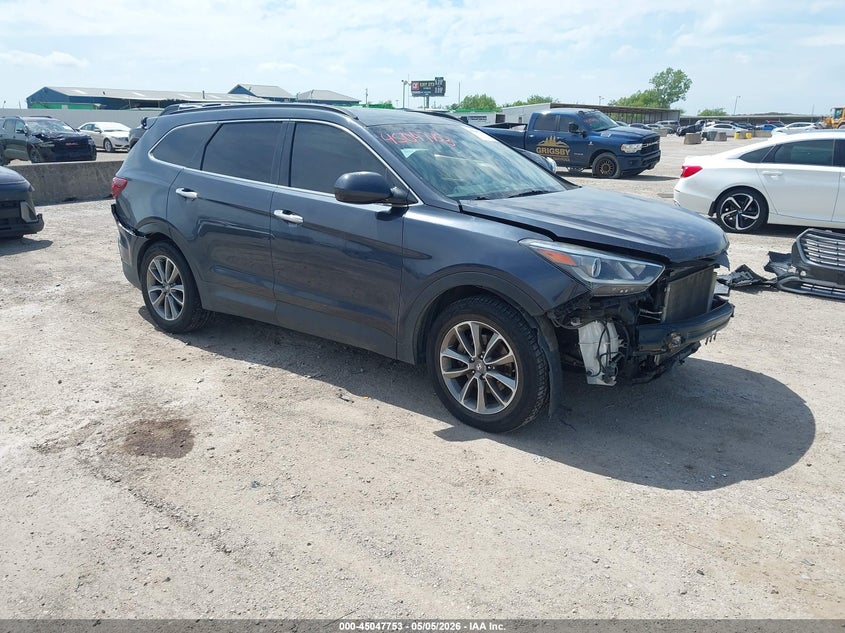 2018 Hyundai Santa fe VIN KM8SM4HF7JU273603 IAAI salvage auction — FRONT END, Salvage (Texas), sold $2,500 on 2026-07-15 (photo 1)