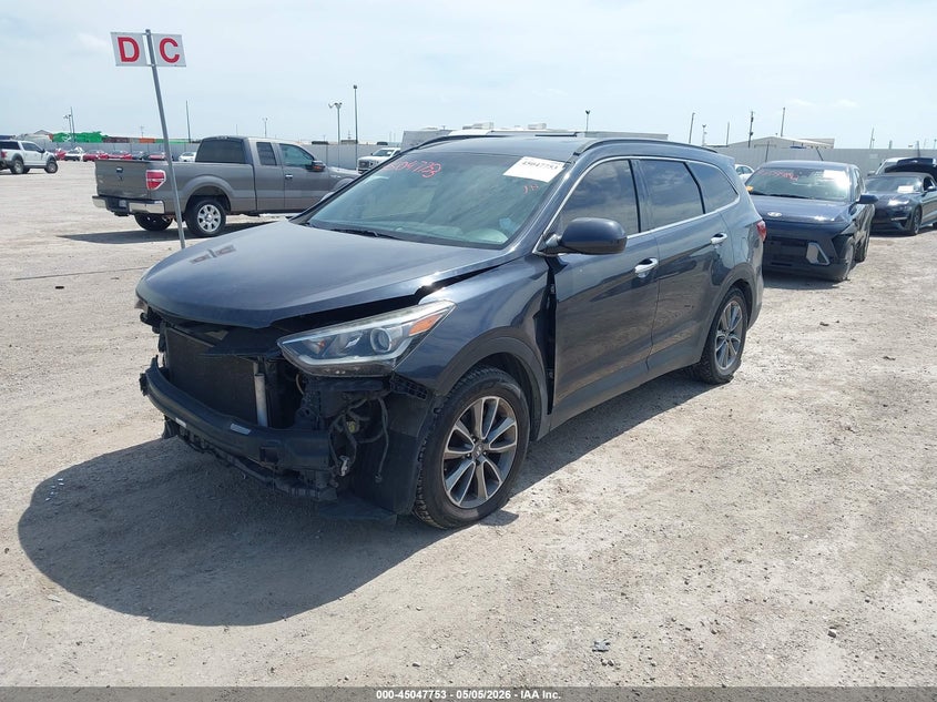 2018 Hyundai Santa fe VIN KM8SM4HF7JU273603 IAAI salvage auction — FRONT END, Salvage (Texas), sold $2,500 on 2026-07-15 (photo 2)