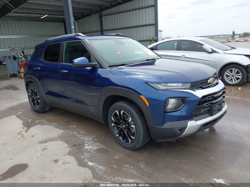 2022 Chevrolet Trailblazer VIN KL79MPSL1NB057912 IAAI salvage auction — LEFT SIDE, Salvage (Nebraska), sold $550 on 2026-08-01 (photo 1)