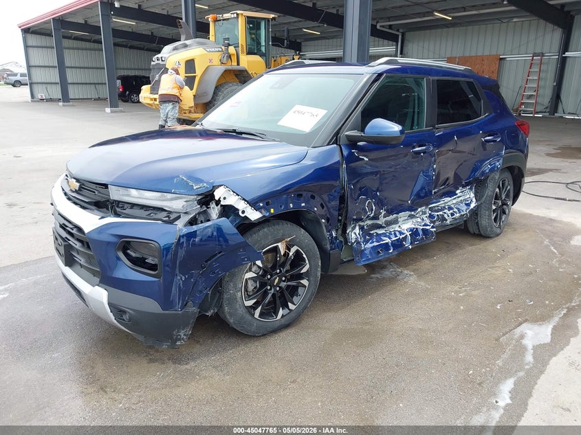 2022 Chevrolet Trailblazer VIN KL79MPSL1NB057912 IAAI salvage auction — LEFT SIDE, Salvage (Nebraska), sold $550 on 2026-08-01 (photo 2)