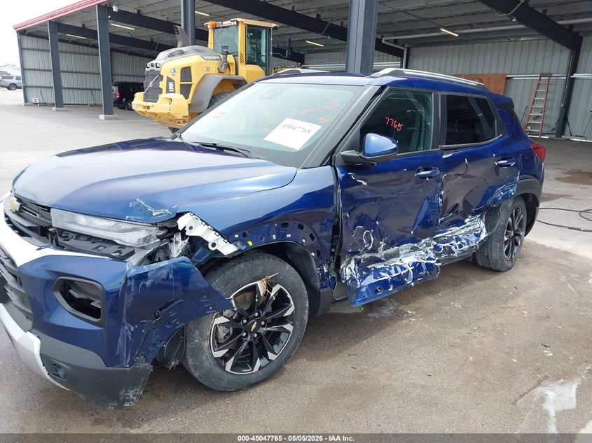 2022 Chevrolet Trailblazer VIN KL79MPSL1NB057912 IAAI salvage auction — LEFT SIDE, Salvage (Nebraska), sold $550 on 2026-08-01 (photo 6)