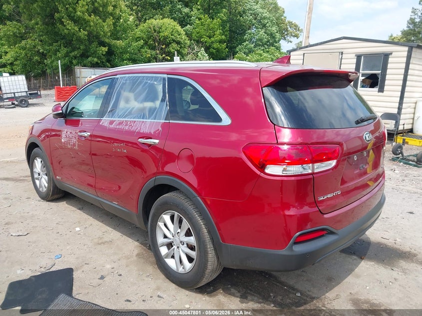 2018 Kia Sorento VIN 5XYPGDA38JG416058 IAAI salvage auction — VANDALISM, Salvage (Georgia), sold $1,750 on 2026-07-29 (photo 3)