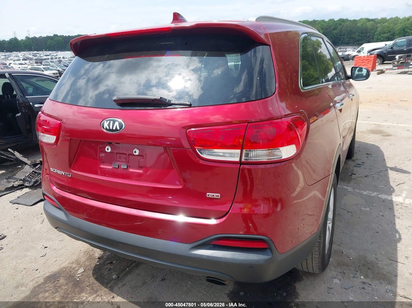 2018 Kia Sorento VIN 5XYPGDA38JG416058 IAAI salvage auction — VANDALISM, Salvage (Georgia), sold $1,750 on 2026-07-29 (photo 4)
