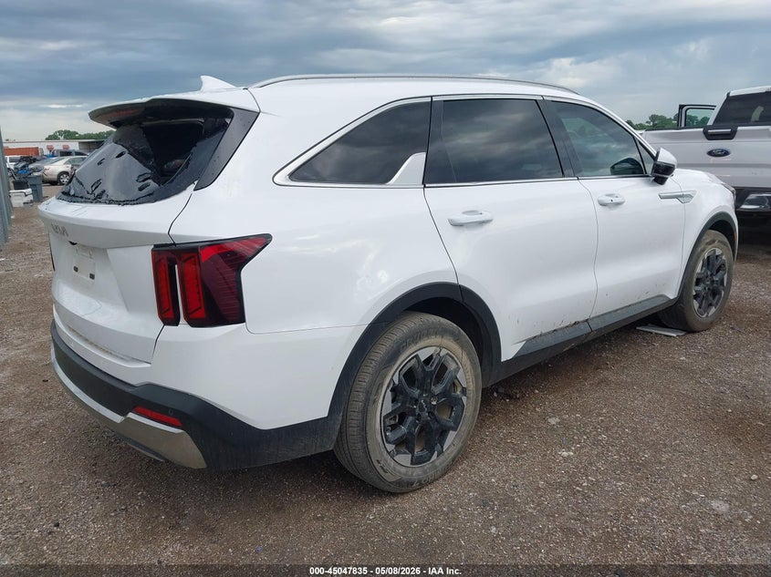 2024 Kia Sorento VIN 5XYRL4JC5RG256012 IAAI salvage auction — HAIL, Original (Texas), sold $8,100 on 2026-07-28 (photo 4)
