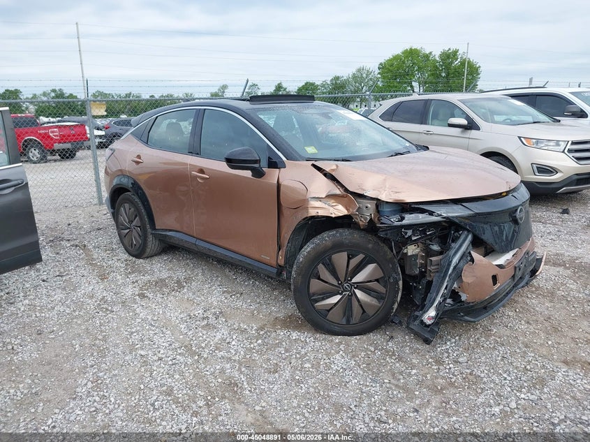 2023 Nissan Ariya VIN JN1BF0BA7PM408773 — IAAI salvage auction photo