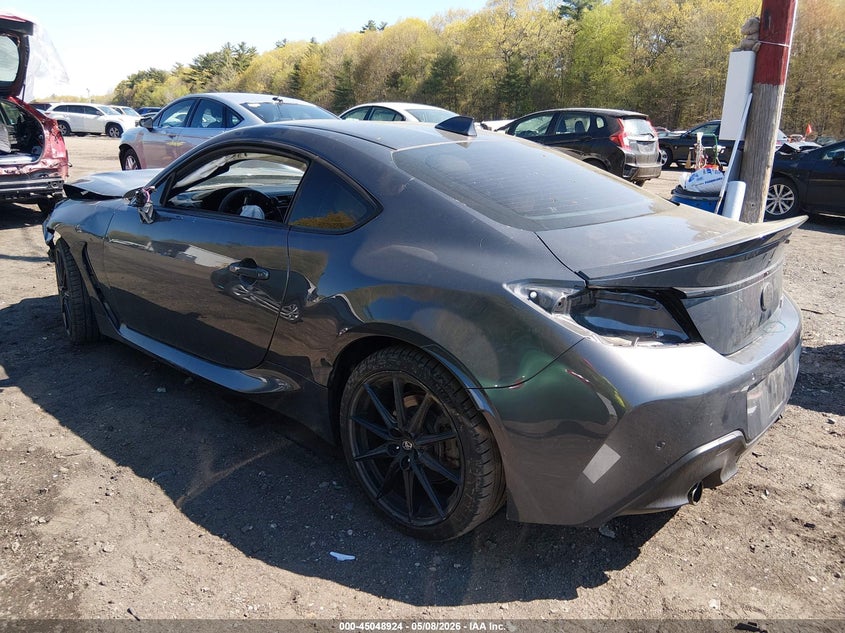2024 Toyota Gr 86 VIN JF1ZNBE18R8754886 IAAI salvage auction — FRONT & REAR, Salvage (Massachusetts), sold $3,150 on 2026-07-21 (photo 3)