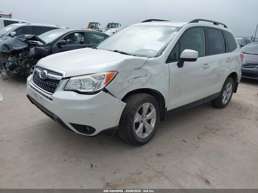2016 Subaru Forester VIN JF2SJAFC0GH544315 IAAI salvage auction — LEFT FRONT, Original (Texas), sold $1,425 on 2026-07-28 (photo 2)