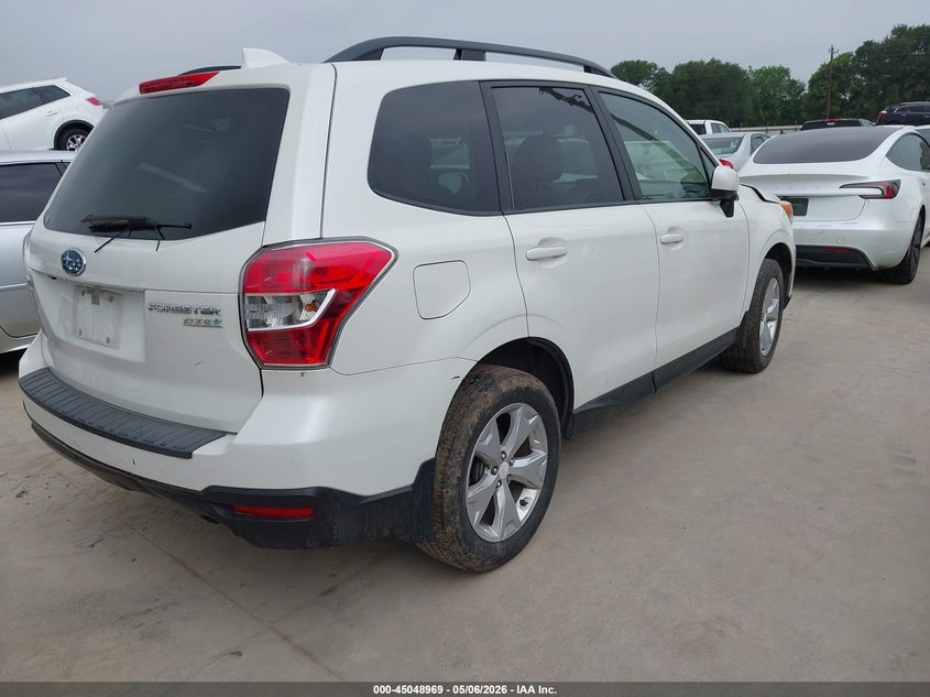 2016 Subaru Forester VIN JF2SJAFC0GH544315 IAAI salvage auction — LEFT FRONT, Original (Texas), sold $1,425 on 2026-07-28 (photo 4)