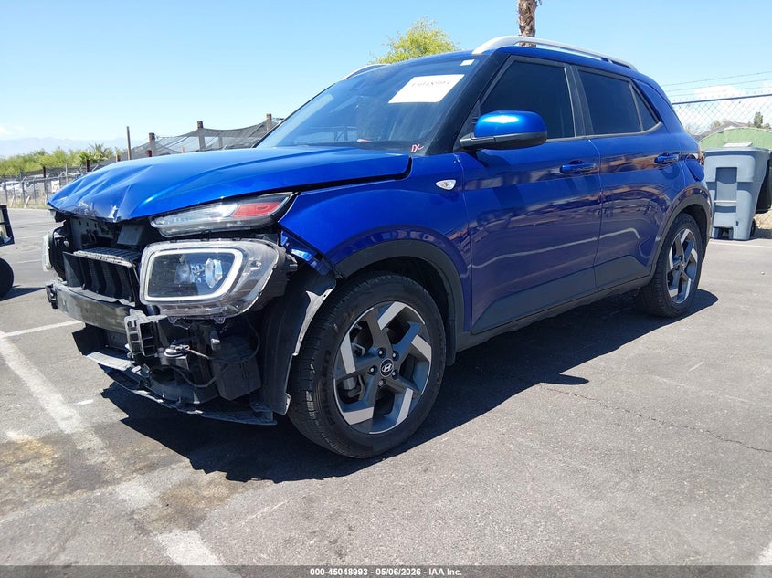2020 Hyundai Venue VIN KMHRC8A34LU030195 IAAI salvage auction — FRONT END, Salvage (Utah), sold $2,400 on 2026-07-17 (photo 2)