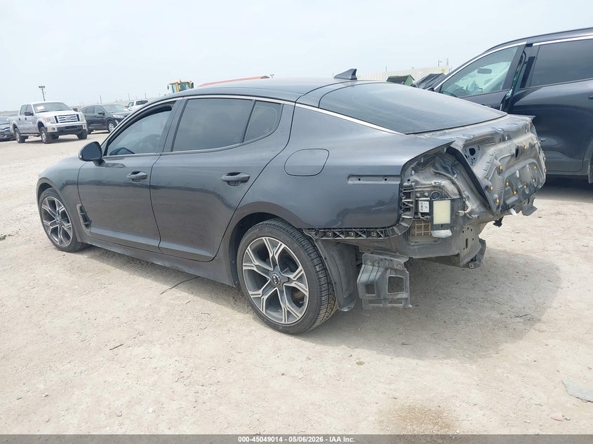 2021 Kia Stinger VIN KNAE15LA2M6090224 IAAI salvage auction — REAR END, Original (Texas), sold $7,325 on 2026-07-27 (photo 3)