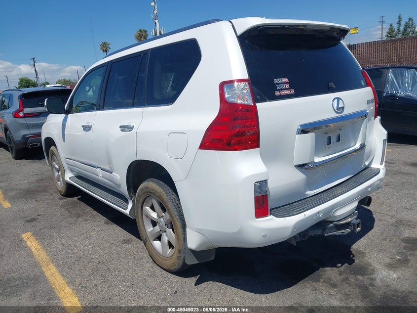 2013 Lexus Gx VIN JTJBM7FX3D5054277 IAAI salvage auction — RIGHT REAR, Salvage (California), sold $11,000 on 2026-07-06 (photo 3)
