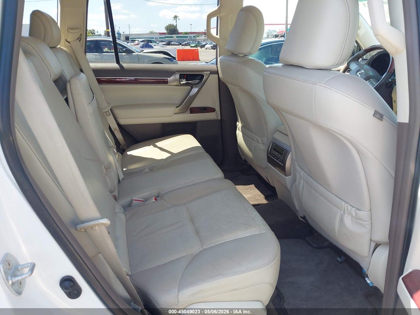 2013 Lexus Gx VIN JTJBM7FX3D5054277 IAAI salvage auction — RIGHT REAR, Salvage (California), sold $11,000 on 2026-07-06 (photo 8)