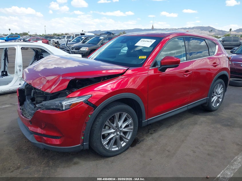 2021 Mazda Cx-5 VIN JM3KFBDM2M1330696 IAAI salvage auction — FRONT END, Salvage (Arizona), sold $6,100 on 2026-08-20 (photo 2)