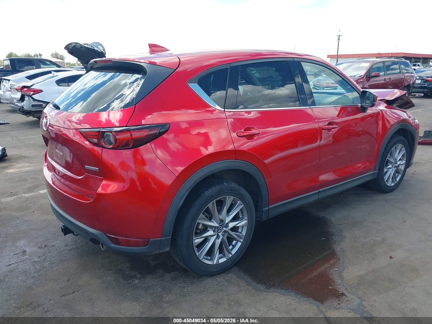 2021 Mazda Cx-5 VIN JM3KFBDM2M1330696 IAAI salvage auction — FRONT END, Salvage (Arizona), sold $6,100 on 2026-08-20 (photo 4)