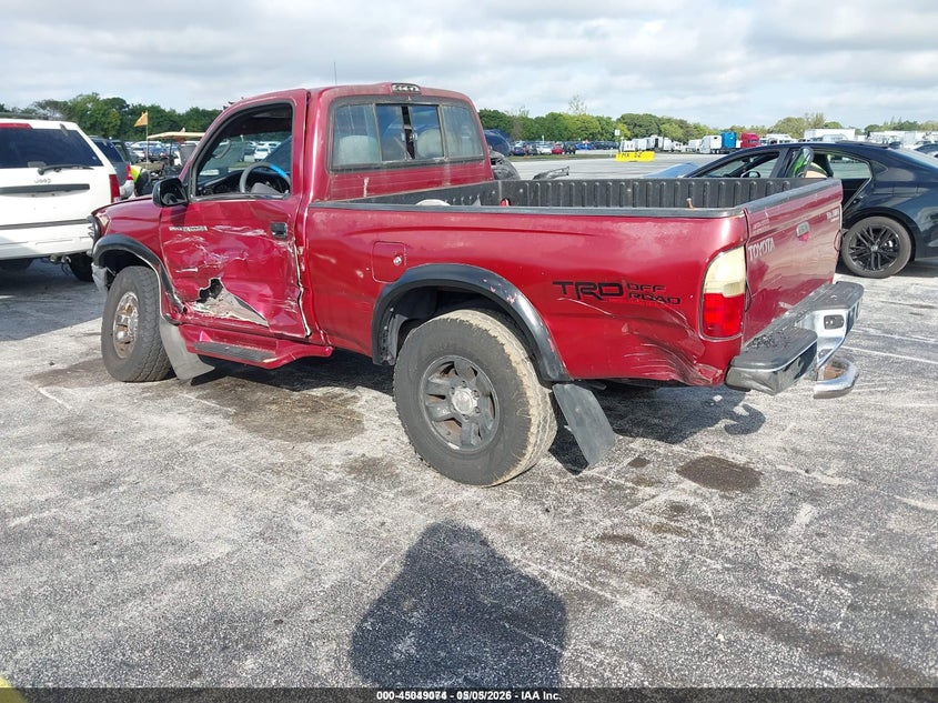 2000 Toyota Tacoma VIN 5TENM92N8YZ696531 IAAI salvage auction — ALL OVER, Salvage (Idaho), sold $1,425 on 2026-07-16 (photo 3)