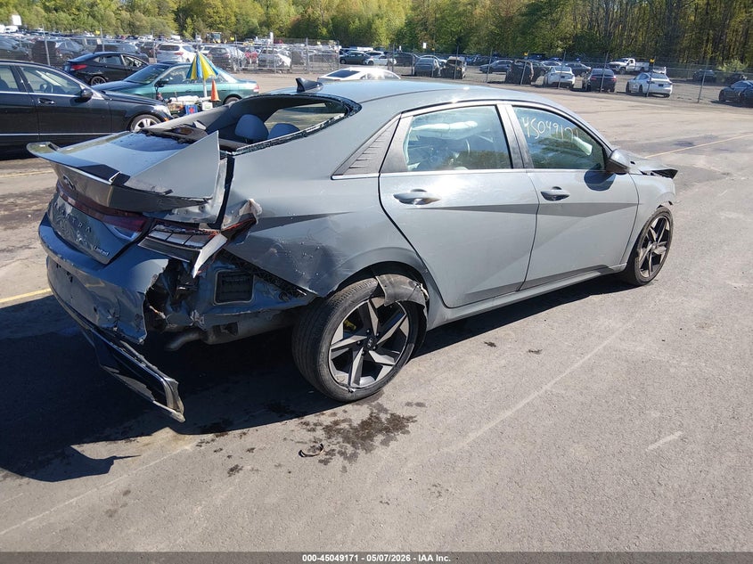 2021 Hyundai Elantra VIN KMHLP4AG4MU198605 IAAI salvage auction — FRONT END, Salvage (Idaho), sold $925 on 2026-07-30 (photo 4)