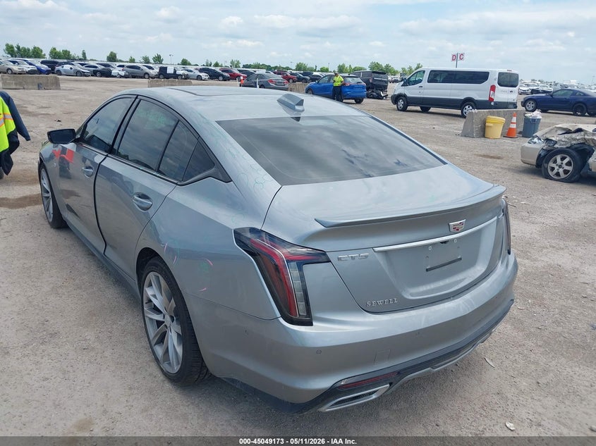 2026 Cadillac Ct5 VIN 1G6DP5RK7T0105057 IAAI salvage auction — HAIL, Original (Texas), sold $31,375 on 2026-07-13 (photo 3)