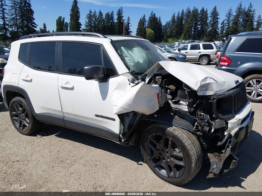 2021 Jeep Renegade VIN ZACNJDBB6MPM68983 IAAI salvage auction — REPOSSESSION, Clear (Virginia), sold $475 on 2026-07-08 (photo 6)