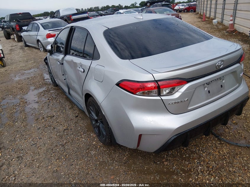 2024 Toyota Corolla VIN 5YFP4MCE6RP209117 IAAI salvage auction — FRONT END, Salvage (Alabama), sold $3,550 on 2026-07-07 (photo 3)