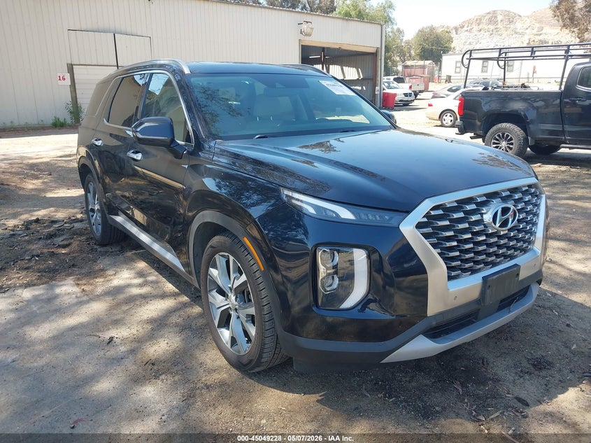 2020 Hyundai Palisade VIN KM8R44HE4LU171071 IAAI salvage auction — REAR END, Salvage (California), sold $4,550 on 2026-07-14 (photo 1)