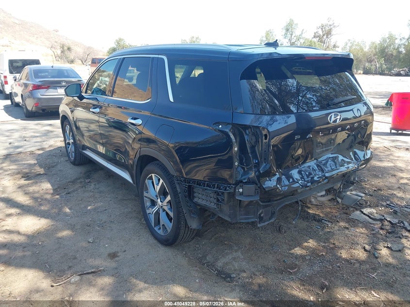 2020 Hyundai Palisade VIN KM8R44HE4LU171071 IAAI salvage auction — REAR END, Salvage (California), sold $4,550 on 2026-07-14 (photo 3)