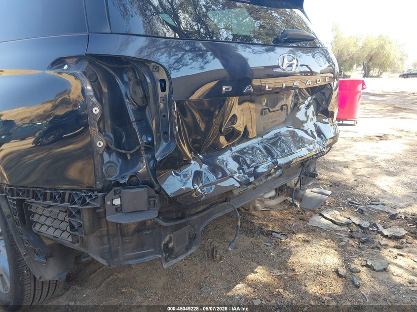 2020 Hyundai Palisade VIN KM8R44HE4LU171071 IAAI salvage auction — REAR END, Salvage (California), sold $4,550 on 2026-07-14 (photo 6)