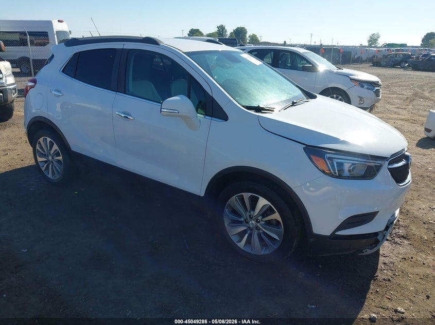 2019 Buick Encore VIN KL4CJASB9KB810355 IAAI salvage auction — FRONT & REAR, Salvage (Arkansas), sold $1,250 on 2026-07-15 (photo 1)