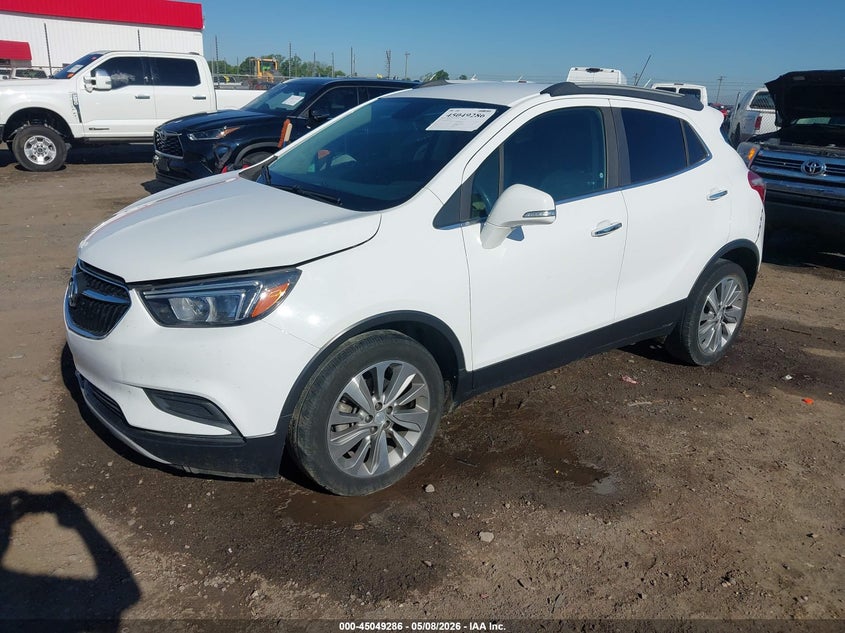 2019 Buick Encore VIN KL4CJASB9KB810355 IAAI salvage auction — FRONT & REAR, Salvage (Arkansas), sold $1,250 on 2026-07-15 (photo 2)