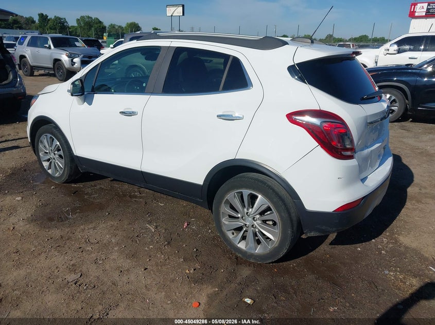 2019 Buick Encore VIN KL4CJASB9KB810355 IAAI salvage auction — FRONT & REAR, Salvage (Arkansas), sold $1,250 on 2026-07-15 (photo 3)