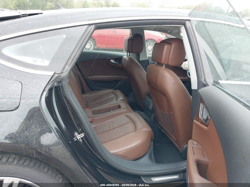 2012 Audi A7 VIN WAUYGAFC5CN051388 IAAI salvage auction — FRONT & REAR, Salvage (New Jersey), sold $500 on 2026-07-21 (photo 8)