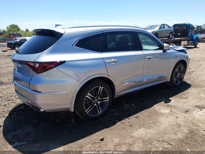 2026 Acura Mdx VIN 5J8YE1H80TL028034 IAAI salvage auction — FRONT END, Salvage (Ohio), sold $25,800 on 2026-07-29 (photo 4)